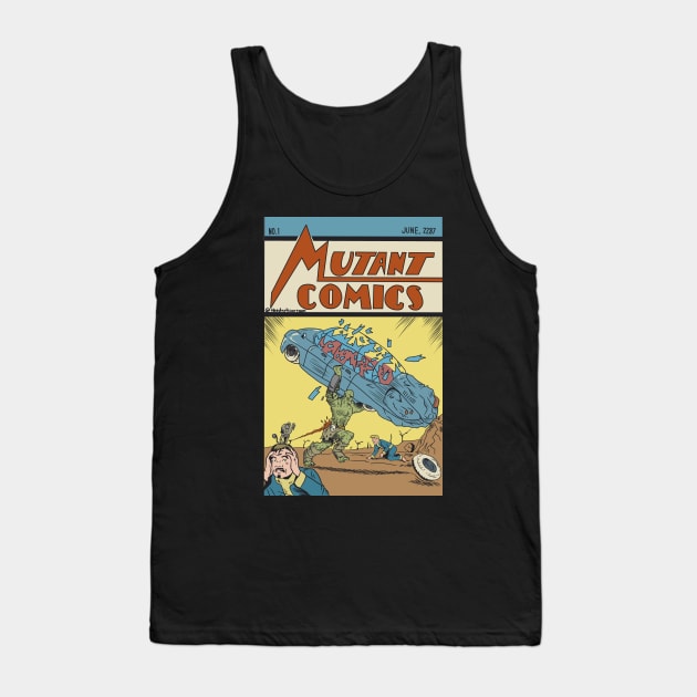 Mutant Comics Shirt Tank Top by The darkcartoon